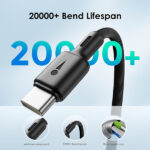 Oraimo OCD-X93 3In1 Micro Usb Type C charging cable - Image 2