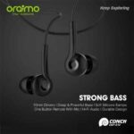 Oraimo OEP-E10 CONCH Strong Bass Earphone with Mic - Image 3
