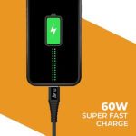 PLAY BC60C USB-C to USB-C Fast Charging Cable with 1.2M Length - Image 4