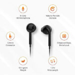 PLAY WE25 Wired Earphones with Mic - Image 6
