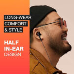 PLAY WE25 Wired Earphones with Mic - Image 2