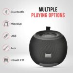 Pebble Dome Heavy Bass 5W Bluetooth Speaker - Image 4