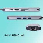 Philips 8 in 1 USB DLK5518C/94 USB Hub - Image 2