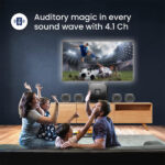 Philips Audio SPA8170B 4.1Ch 100W Bluetooth Multimedia Speaker - Image 2