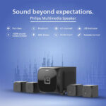 Philips Audio SPA8170B 4.1Ch 100W Bluetooth Multimedia Speaker - Image 4