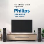 Philips Audio SPA9120B/94 Tower Speakers - Image 2