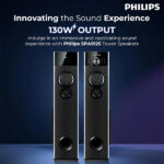 Philips Audio SPA9125 2.0CH 130W Multimedia Tower Speakers - Image 6