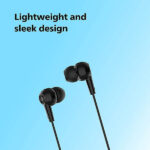 Philips Audio TAE1107BK Wired in-Ear Earphones with Built in Mic - Image 2