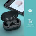 Philips Audio TWS TAT1207BK True Wireless Earbuds with IPX4 Water Resistance - Image 2