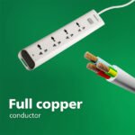 Philips CHP2442W Power Strips with 4 Universal Socket – 1.4M - Image 5