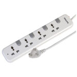 Philips CHP3441W Power Strips with 4 Universal Socket – 1.4M