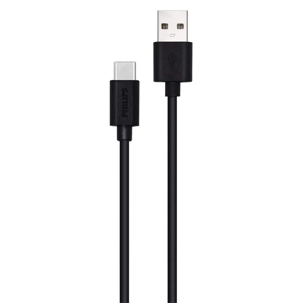 Philips-DLC3104A-2.jpg Philips DLC3104A/00 USB A to Type C Cable – 1.2M - Image 1