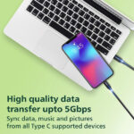 Philips DLC5204C/00 USB-C to USB-C Cable – 1.2M - Image 4