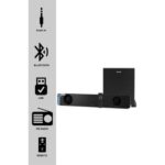 Philips HTL1041/94 40W Bluetooth Soundbar with Subwoofer (2.1 Channel) - Image 4