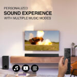 Philips TAB7007 2.1 CH 240W Dolby Digital Plus Bluetooth Soundbar - Image 4