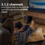 Philips TAB8947/94 660W Bluetooth Soundbar - Image 2