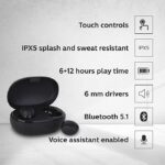 Philips TAT1235 Noise Isolation Truly Wireless Earbuds with Mic - Image 2