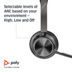 Poly Voyager Focus 2 UC USB-C Headphones - Image 4