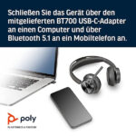 Poly Voyager Focus 2 UC USB-C Headphones - Image 7
