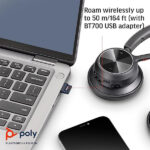 Poly Voyager 4320 UC Bluetooth Headphones - Image 3