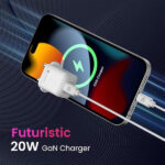 Portronics Adapto 20 Lite Smallest 20W GaN Wall Charger - Image 4