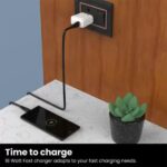 Portronics Adapto 40 18W 3 A Quick Mobile Charger with Detachable Cable - Image 3