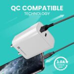 Portronics Adapto 44 Fast Charging 20W Mobile Charger with Dual Output (USB + PD) - Image 4