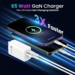 Portronics Adapto 65 Plus 65 W GaN Charger Adapter - Image 3