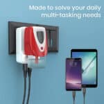 Portronics Adapto III Dual USB Adapter - Image 5