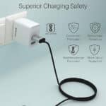 Portronics Adapto POR-648 2.4A Quick Charging Dual USB Port Wall Adapter - Image 3