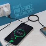 Portronics Adapto POR-648 2.4A Quick Charging Dual USB Port Wall Adapter - Image 6