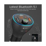 Portronics Auto 15 Bluetooth FM Transmitter in-Car Radio Adapter (PD 20W+QC3.0) Fast Charger - Image 4