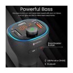 Portronics Auto 15 Bluetooth FM Transmitter in-Car Radio Adapter (PD 20W+QC3.0) Fast Charger - Image 5
