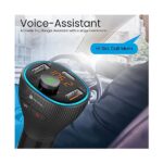 Portronics Auto 15 Bluetooth FM Transmitter in-Car Radio Adapter (PD 20W+QC3.0) Fast Charger - Image 6