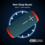 Portronics Breeze 3 TWS Connectivity 20W Portable Bluetooth 5.0 Speaker with Aux-in Port, 2000 mAh, in-Built FM Radio - Image 4