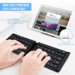 Portronics Chicklet POR-973 Foldable QWERTY Keyboard Mini Pocket Sized - Image 6