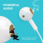 Portronics Conch 110 in Ear Wired Earphones with Mic - Image 2