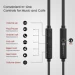Portronics Conch Tune A  Wired Earphones with Mic - Image 7