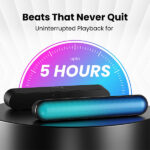 Portronics Decibel 23 16W Wireless Bluetooth Soundbar with LED Lights - Image 7