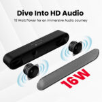 Portronics Decibel 23 16W Wireless Bluetooth Soundbar with LED Lights - Image 4