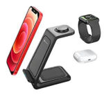 Portronics Freedom 33 3-in-1 Desktop Wireless Charger