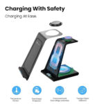 Portronics Freedom 33 3-in-1 Desktop Wireless Charger - Image 4