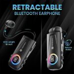 Portronics Harmonics Klip 5 Retractable Bluetooth Calling Earphone - Image 2