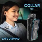 Portronics Harmonics Klip 5 Retractable Bluetooth Calling Earphone - Image 4