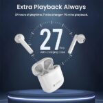Portronics Harmonics Twins 25 TWS Earbuds with ENC (White) - Image 4