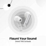 Portronics Harmonics Twins 27 ANC + ENC Noise Cancelling Smart TWS Earbuds Bluetooth Headset - Image 3