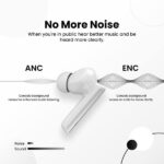 Portronics Harmonics Twins 27 ANC + ENC Noise Cancelling Smart TWS Earbuds Bluetooth Headset - Image 4