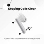 Portronics Harmonics Twins 27 ANC + ENC Noise Cancelling Smart TWS Earbuds Bluetooth Headset - Image 9