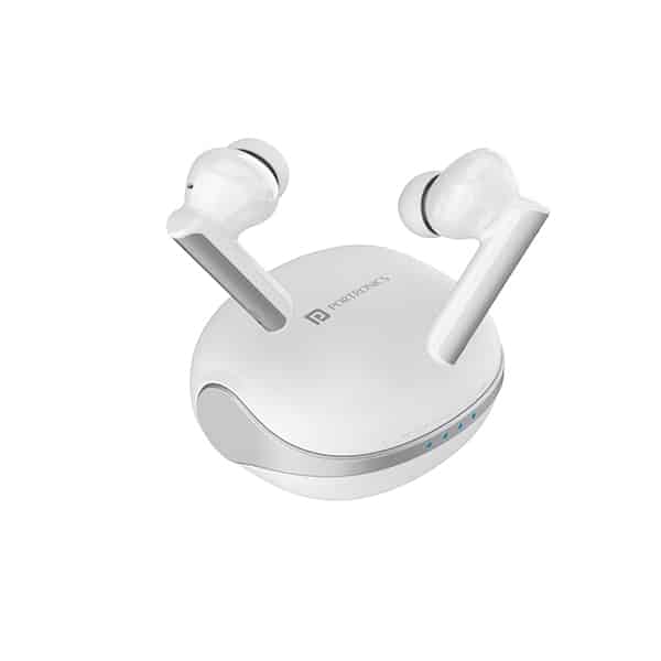 Portronics-Harmonics-Twins-27-ANC.jpg Portronics Harmonics Twins 27 ANC + ENC Noise Cancelling Smart TWS Earbuds Bluetooth Headset - Image 1