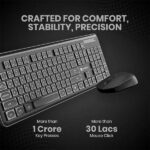 Portronics Key4 Combo 2.4GHz Wireless Keyboard Mouse Set - Image 2